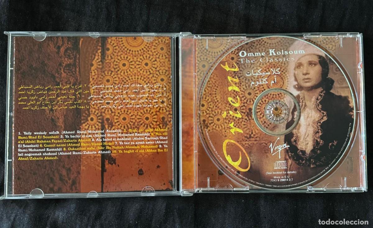 CDs de m&uacute;sica: Orient Omme Kolsoum (Arab classics) CD - Foto 3