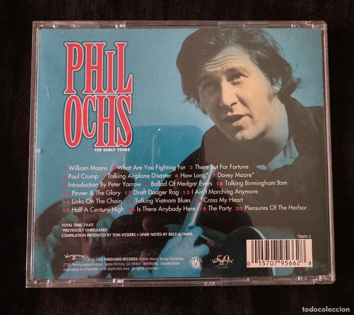 CDs de m&uacute;sica: Phil Ochs (The early years) CD - Foto 2