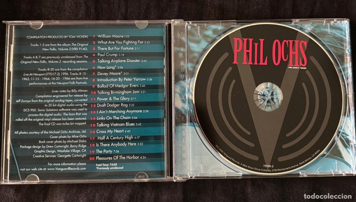 CDs de m&uacute;sica: Phil Ochs (The early years) CD - Foto 3