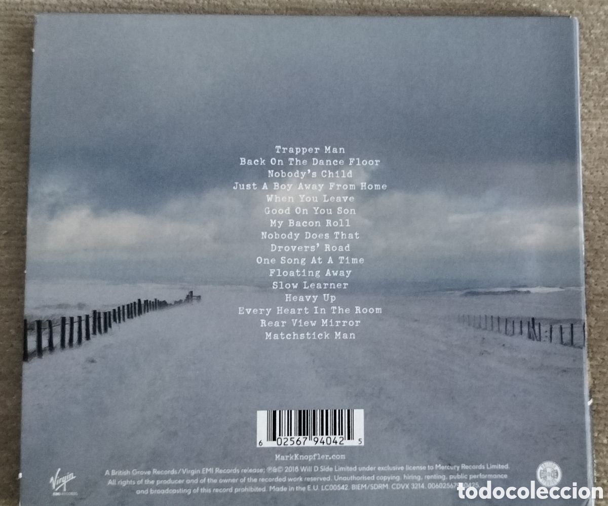 CDs de m&uacute;sica: Down the road wherever, Mark Knopfler - Foto 2