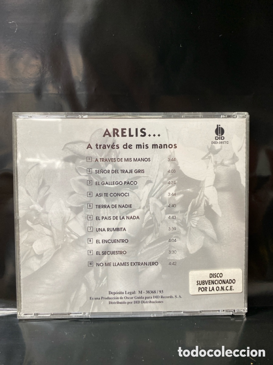 CDs de m&uacute;sica: CD ARELIS&hellip; A TRAV&Eacute;S DE MIS MANOS&hellip; - Foto 2
