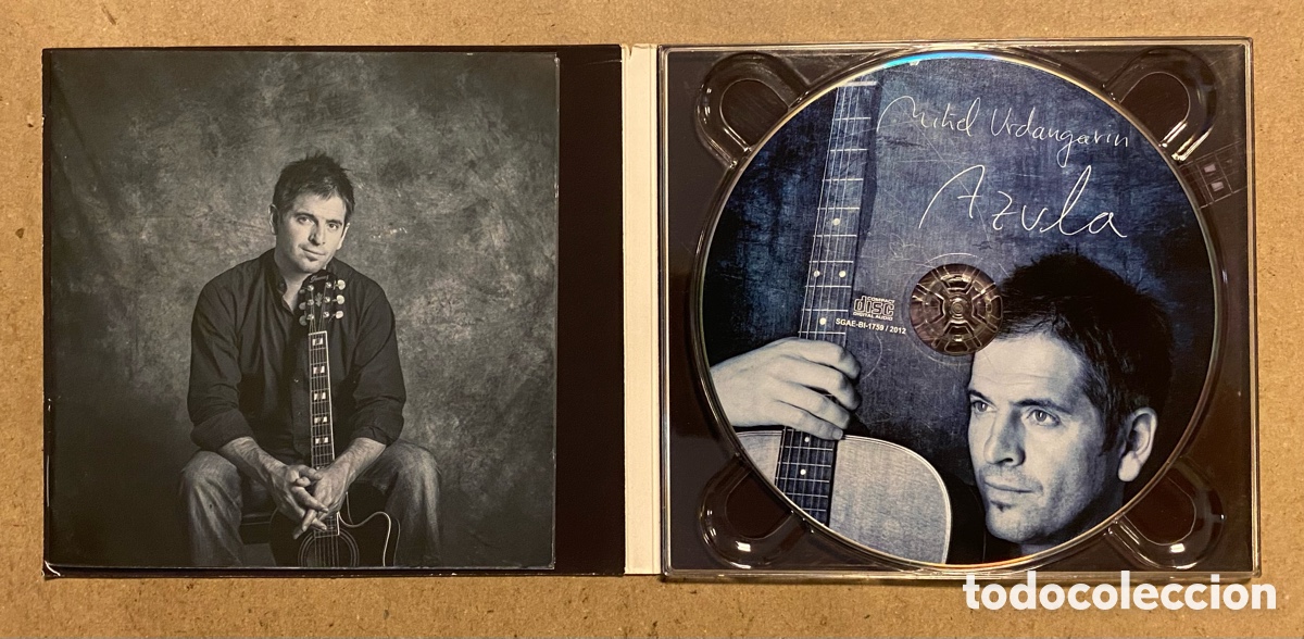CDs de m&uacute;sica: CD DIGIPACK. MIKEL URDANGARIN &ldquo;AZULA&rdquo; (2012). - Foto 2