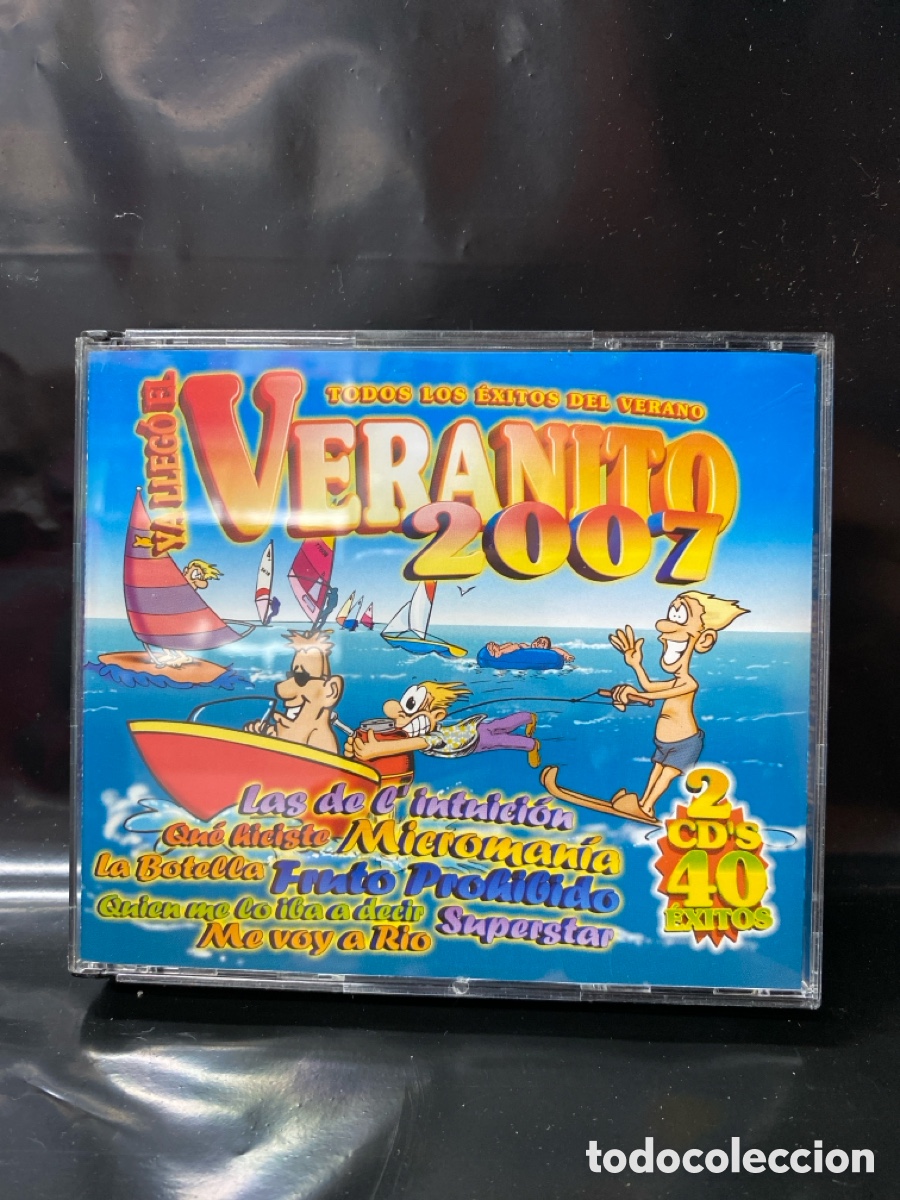 CDs de m&uacute;sica: 2XCD YA LLEG&Oacute; EL VERANITO 2007. 40 &Eacute;XITOS. - Foto 1