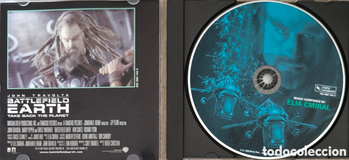 CDs de m&uacute;sica: Cd BATTLEFIELD EARTH. ELIA CMIRAL. - Foto 2