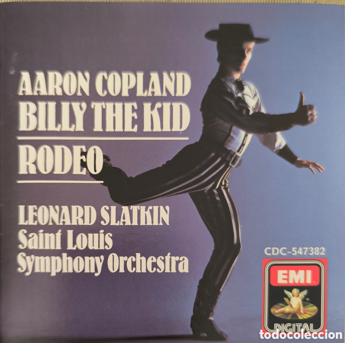 CDs de m&uacute;sica: CD BILLY THE KID RODEO. AARON COPLAND. - Foto 1