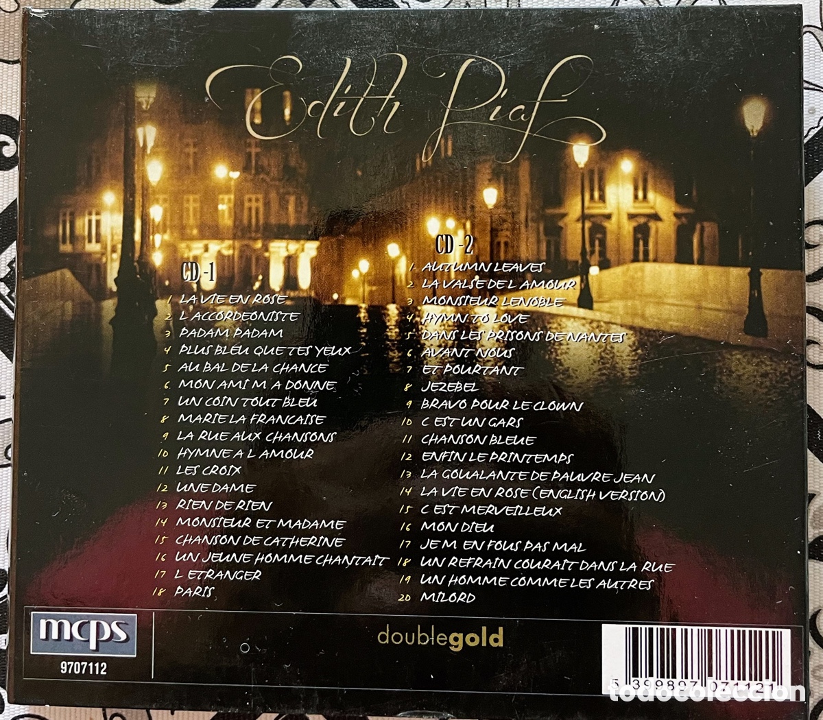CDs de m&uacute;sica: Edith Piaf The Very Best 2cd - Foto 2