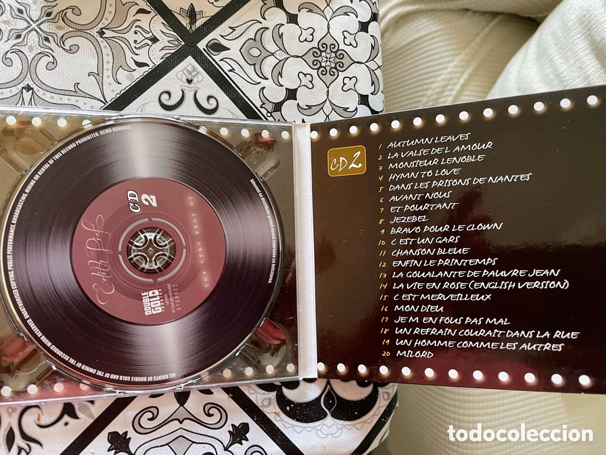 CDs de m&uacute;sica: Edith Piaf The Very Best 2cd - Foto 4