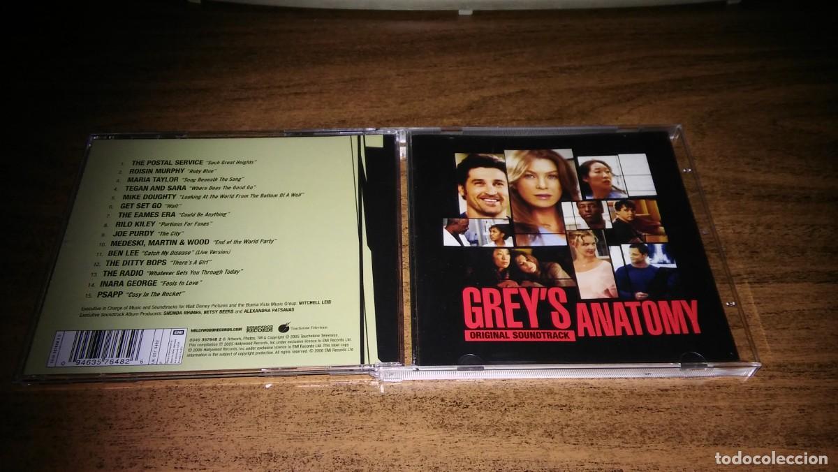 CDs de m&uacute;sica: ANATOMIA DE GREY (OST 2005) - Foto 1