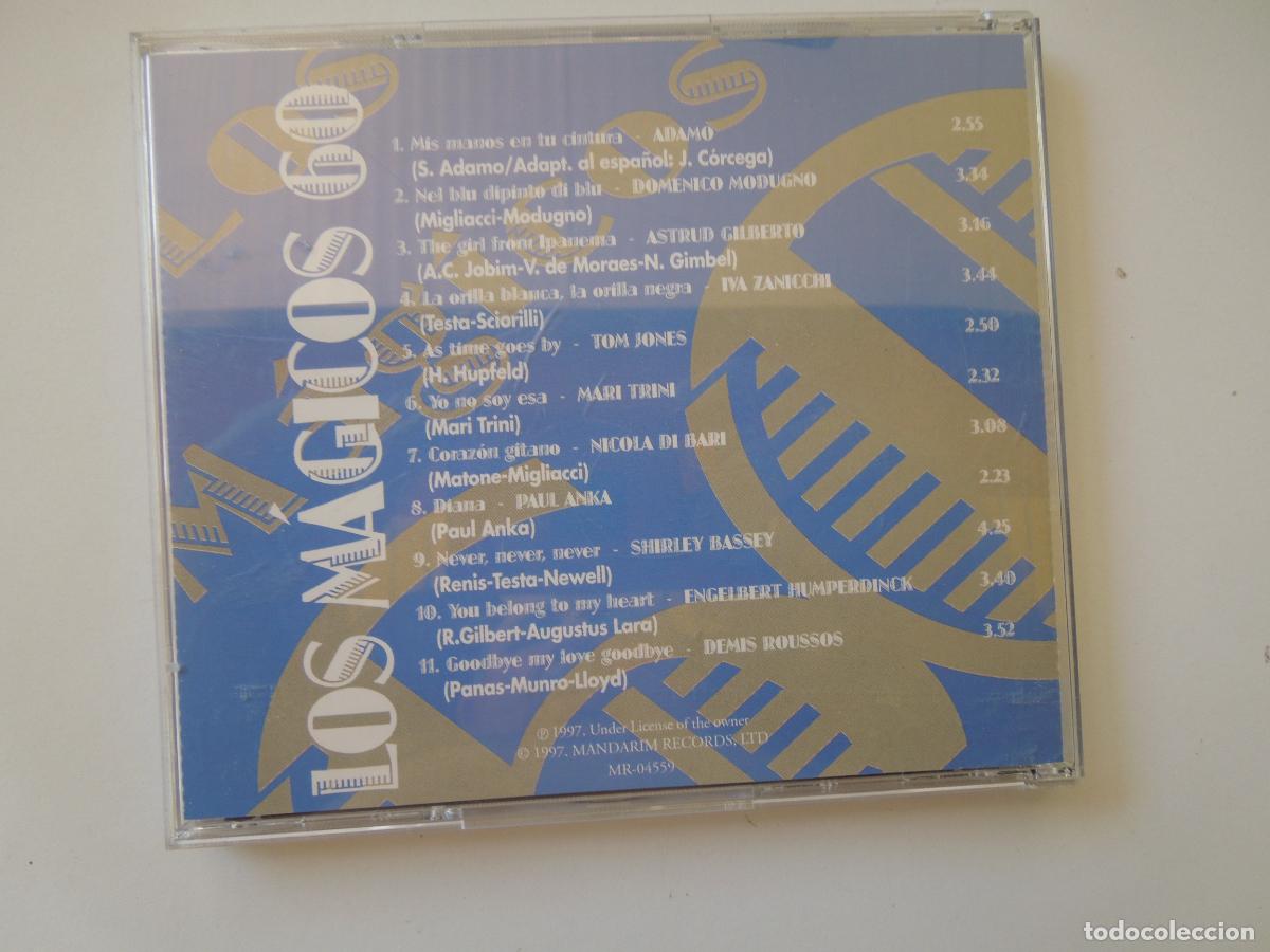 CDs de m&uacute;sica: LOS M&Aacute;GICOS 60 - VERSION ORIGINAL - ADAMO - TOM JONES ... - Foto 3