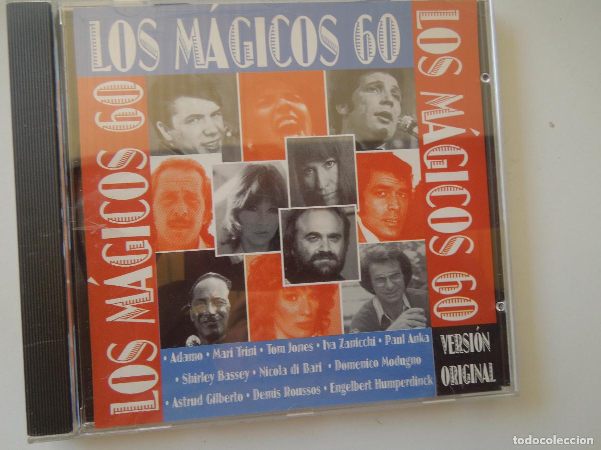 CDs de m&uacute;sica: LOS M&Aacute;GICOS 60 - VERSION ORIGINAL - ADAMO - TOM JONES ... - Foto 1