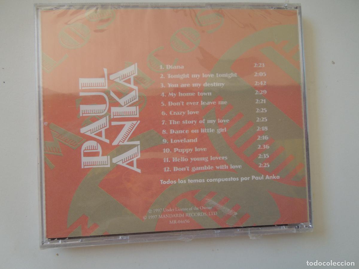CDs de m&uacute;sica: PAUL ANKA - LOS MAGICOS 60 - VERSION ORIGINAL - CD PRECINTADO - Foto 2