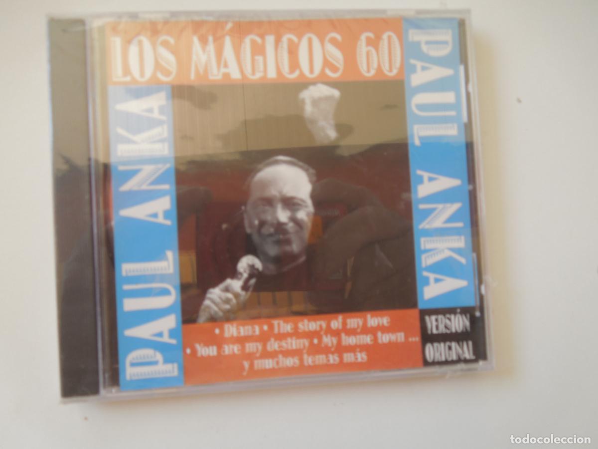 CDs de m&uacute;sica: PAUL ANKA - LOS MAGICOS 60 - VERSION ORIGINAL - CD PRECINTADO - Foto 1