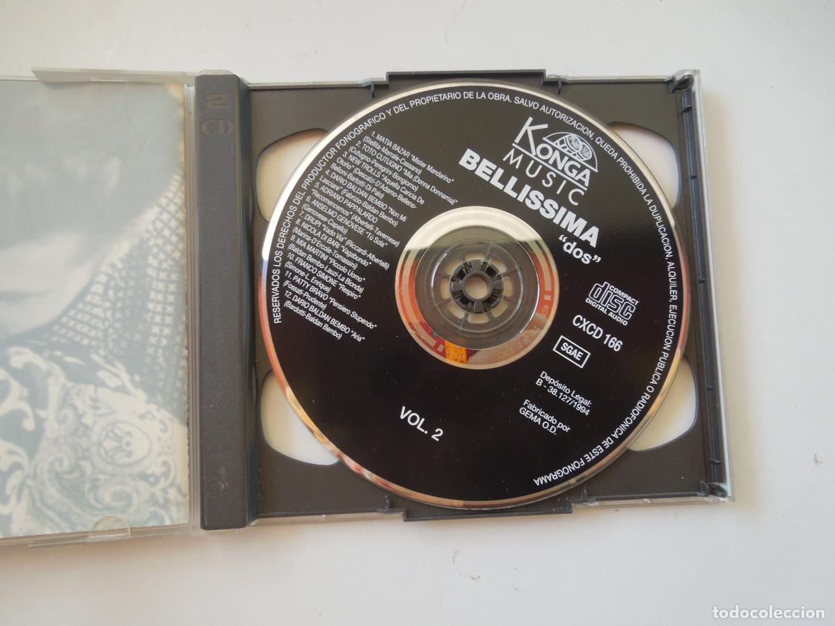 CDs de m&uacute;sica: BELLISSIMA DOS - 2CD,S - 1994 - Foto 2