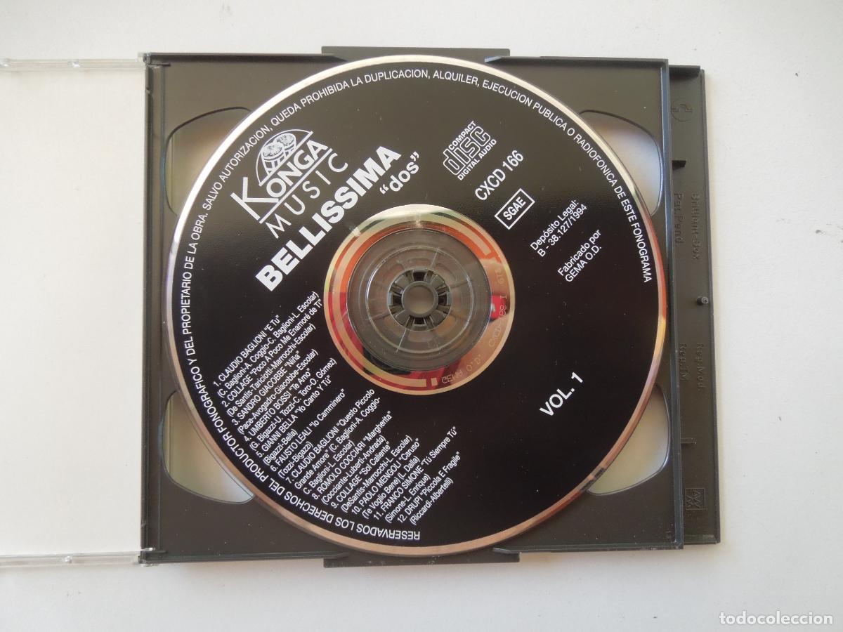 CDs de m&uacute;sica: BELLISSIMA DOS - 2CD,S - 1994 - Foto 3