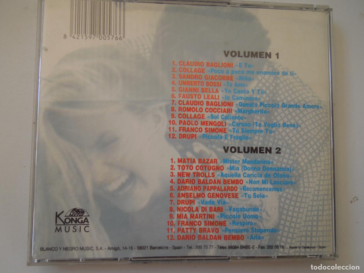 CDs de m&uacute;sica: BELLISSIMA DOS - 2CD,S - 1994 - Foto 4