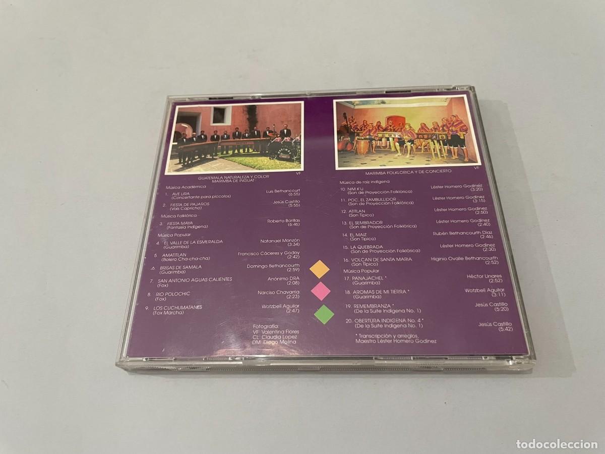 CDs de m&uacute;sica: CD GUATEMALA M&Uacute;SICA DE MARIMBA - Foto 3