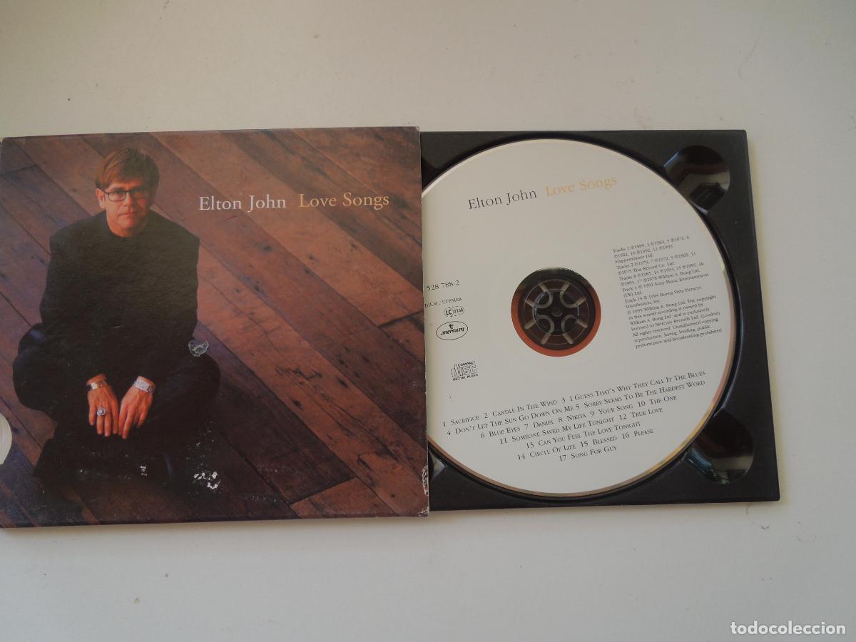CDs de m&uacute;sica: ELTON JOHN - LOVE SONGS - CD - Foto 2
