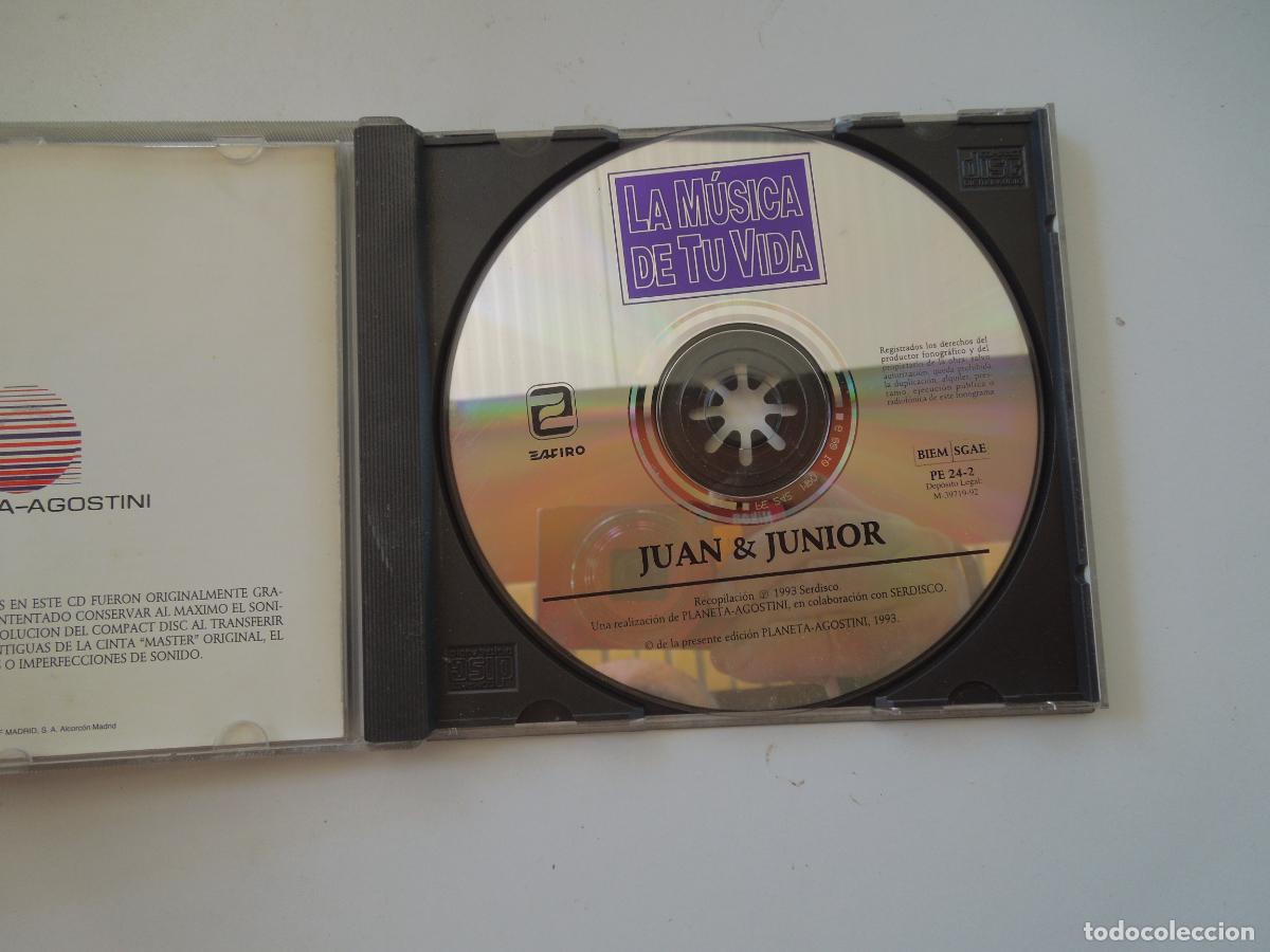 CDs de m&uacute;sica: JUAN & JUNIOR CD - 1993 - 19 TEMAS - Foto 2