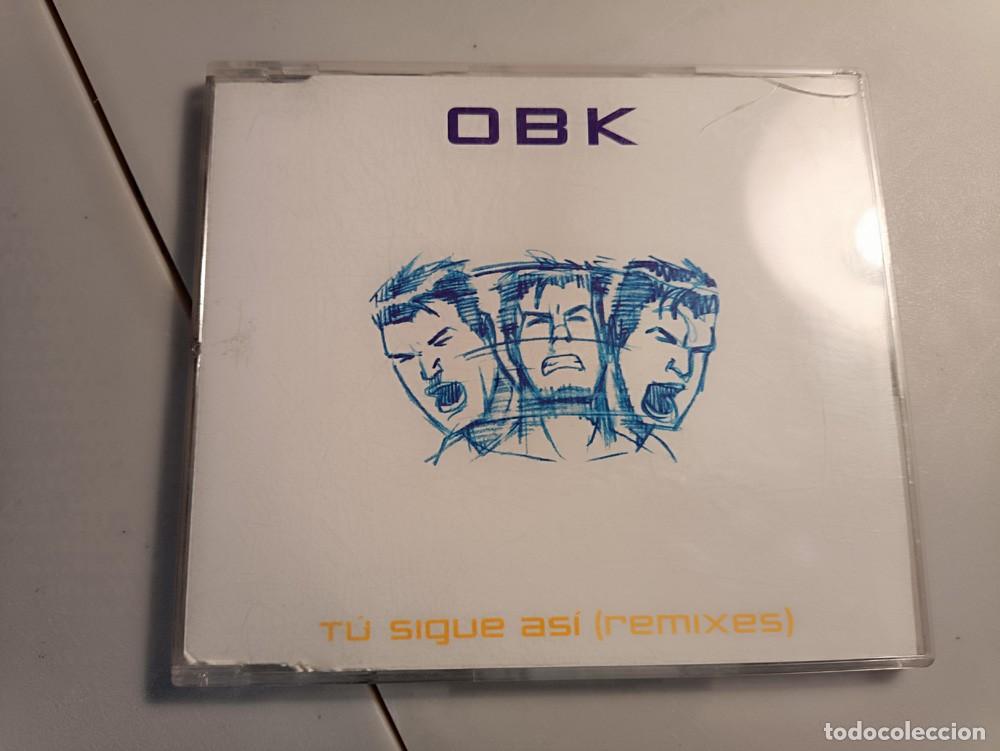 CDs de m&uacute;sica: CD OBK - T&Uacute; SIGUE AS&Iacute; (REMIXES) - Foto 1