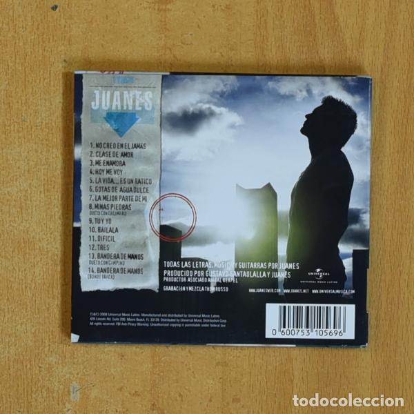 CDs de m&uacute;sica: JUANES - LA VIDA - CD - Foto 2