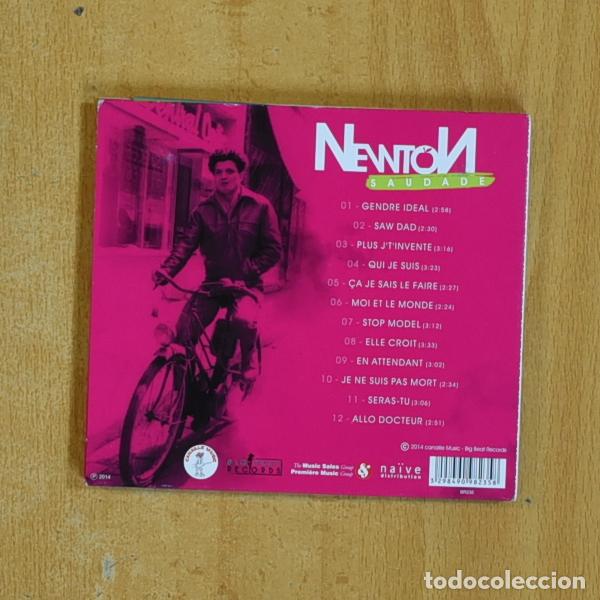 CDs de m&uacute;sica: NEWTON - SAUDADE - CD - Foto 2