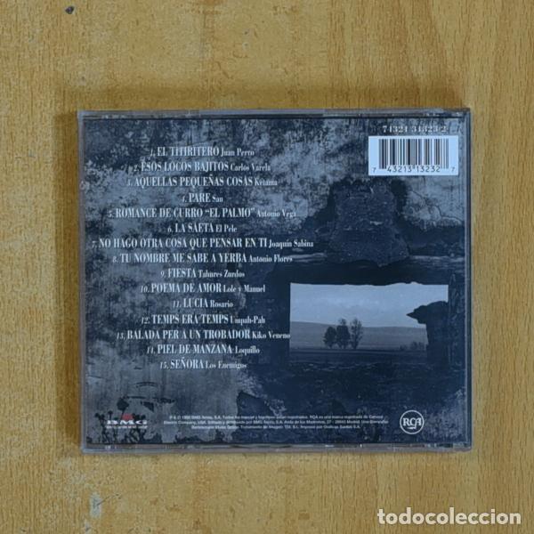 CDs de m&uacute;sica: VARIOS - SERRAT ERES UNICO - CD - Foto 2