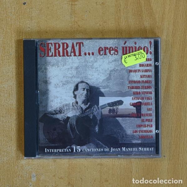 CDs de m&uacute;sica: VARIOS - SERRAT ERES UNICO - CD - Foto 1