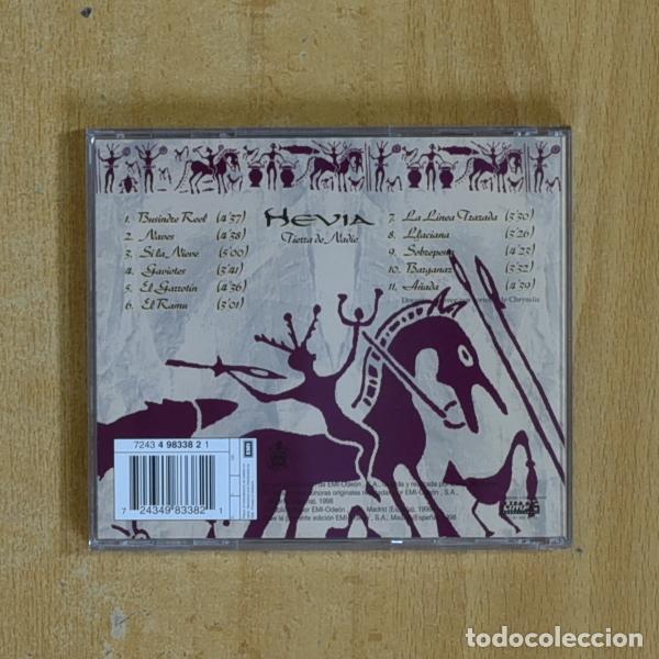 CDs de m&uacute;sica: HEVIA - TIERRA DE NADIE - CD - Foto 2