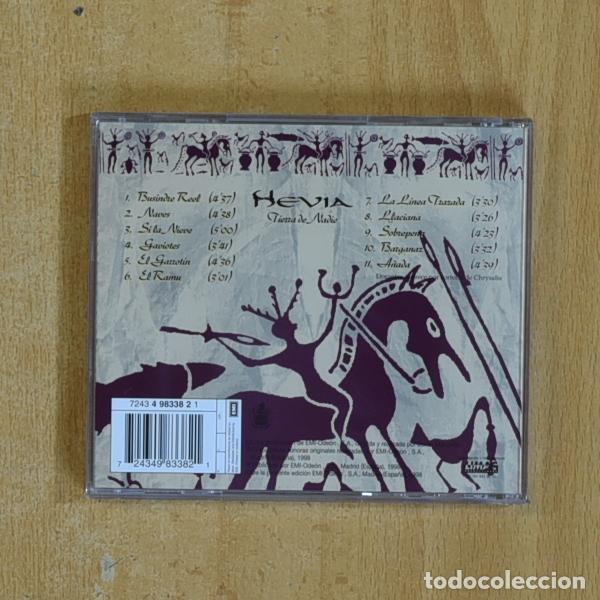 CDs de m&uacute;sica: HEVIA - TIERRA DE NADIE - CD - Foto 2
