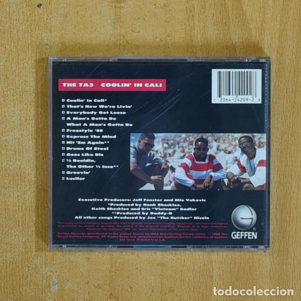 CDs de m&uacute;sica: THE 7A3 - COOLIN IN CALI - CD - Foto 2