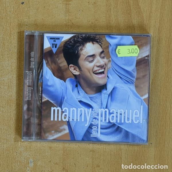 CDs de m&uacute;sica: MANNY MANUEL - LLENO DE VIDA - CD - Foto 1