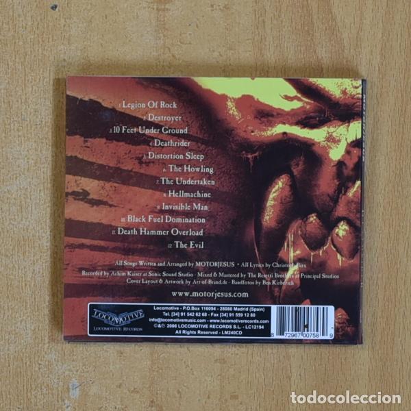 CDs de m&uacute;sica: MOTORJESUS - DEATHRIDER - CD - Foto 2