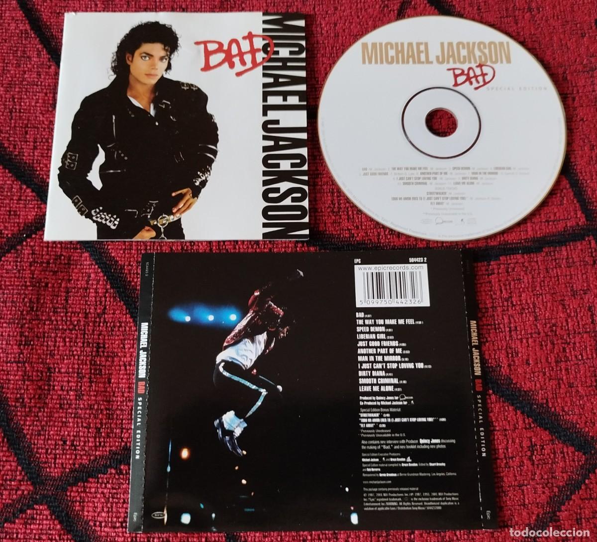 CDs de m&uacute;sica: MICHAEL JACKSON ** Bad - Special Edition ** CD 2001 AUSTRIA - Foto 1