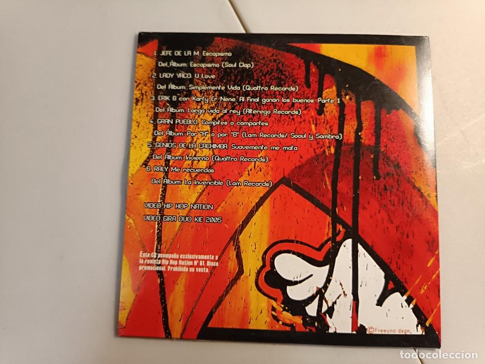 CDs de m&uacute;sica: CD HIP HOP NATION #61 (2005) - Foto 2