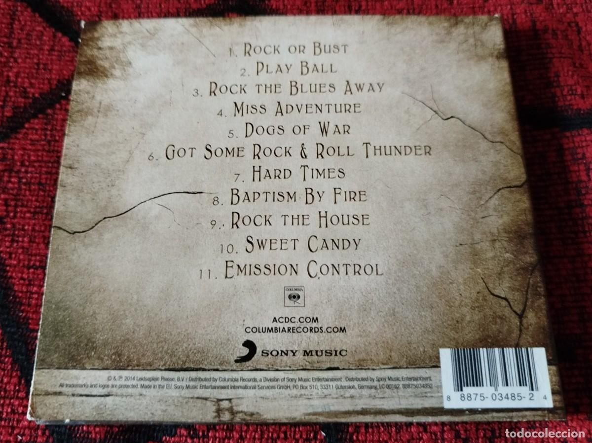 CDs de m&uacute;sica: AC / DC ** Rock Or Bust ** CD ALEMANIA 2014 - Foto 2