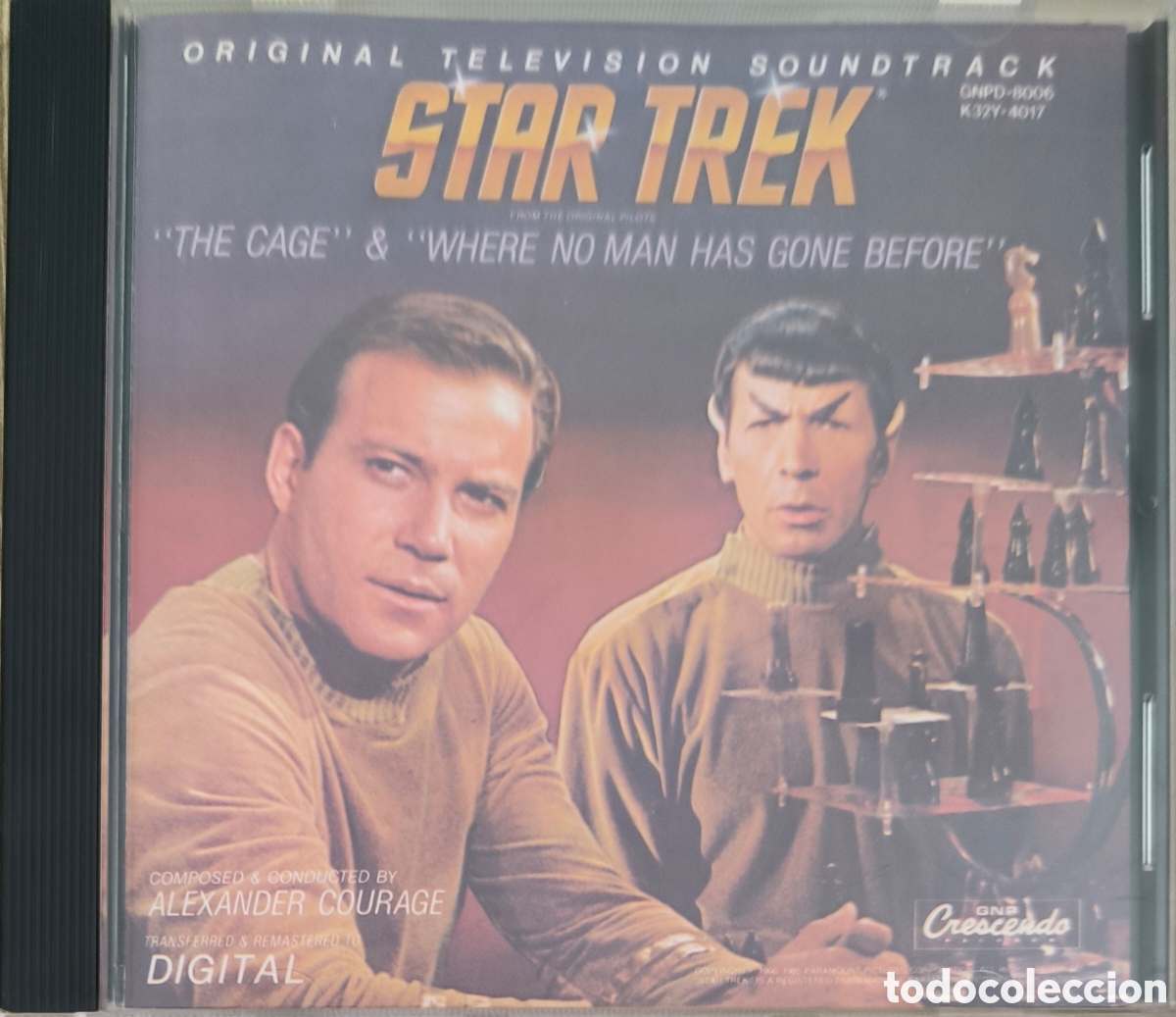 CDs de m&uacute;sica: CD STAR TREK. ALEXANDER COURAGE. - Foto 1