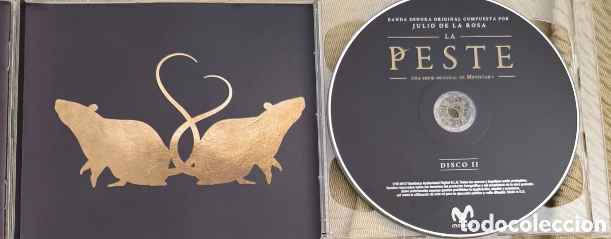 CDs de m&uacute;sica: 2 cd. LA PESTE. JULIO DE LA ROSA - Foto 4