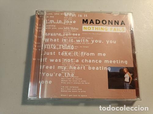 CDs de m&uacute;sica: CD MADONNA - NOTHING FAILS (CD SINGLE) - Foto 1