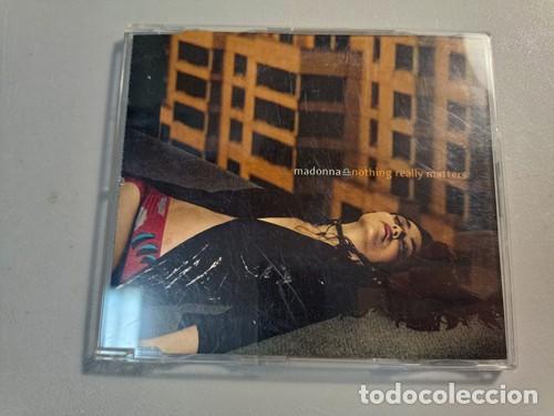 CDs de m&uacute;sica: CD MADONNA - NOTHING REALLY MATTERS (CD SINGLE) - Foto 1