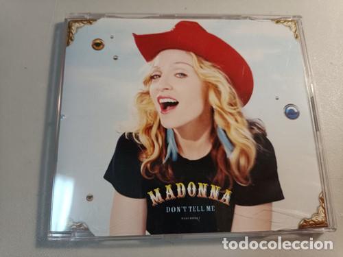 CDs de m&uacute;sica: CD MADONNA - DONT TELL ME (CD SINGLE) - Foto 1
