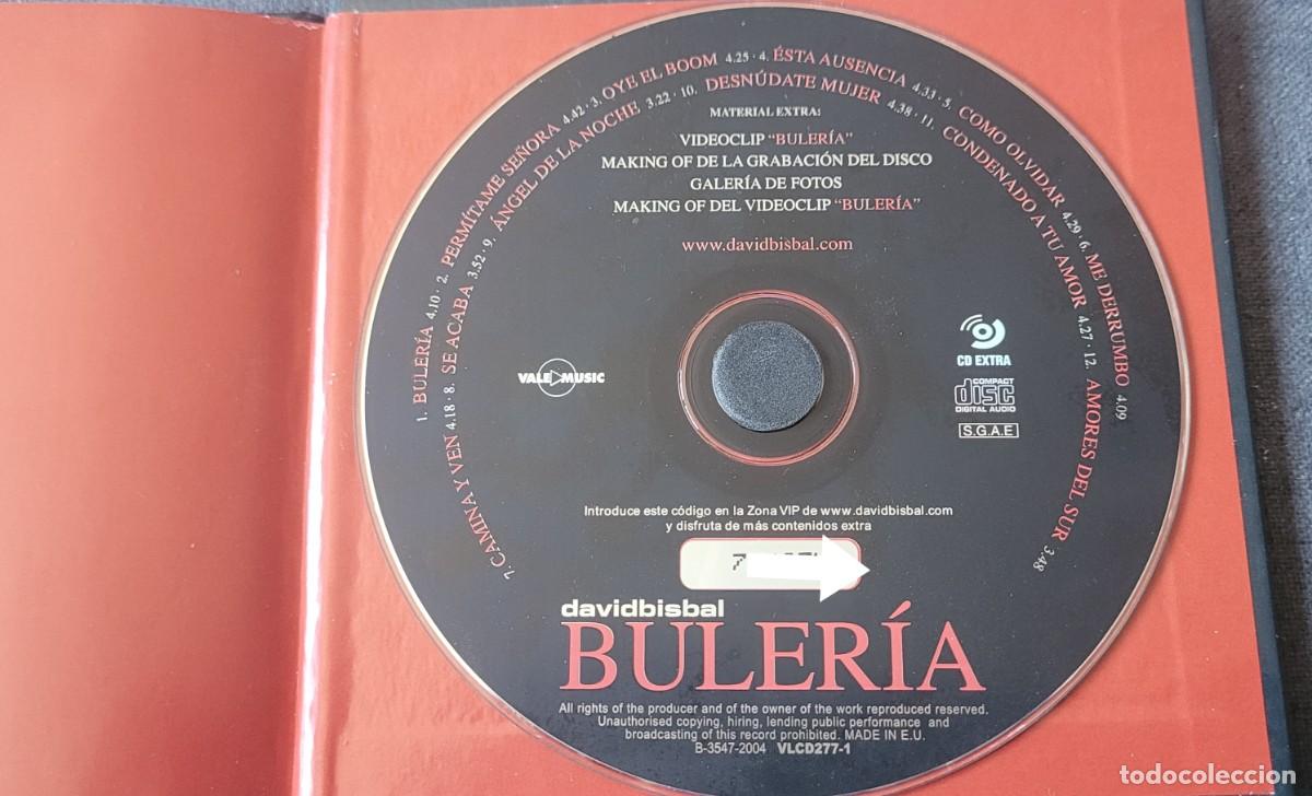 CDs de m&uacute;sica: David Bisbal CD Buler&iacute;a Edici&oacute;n de lujo 2004 - Foto 3