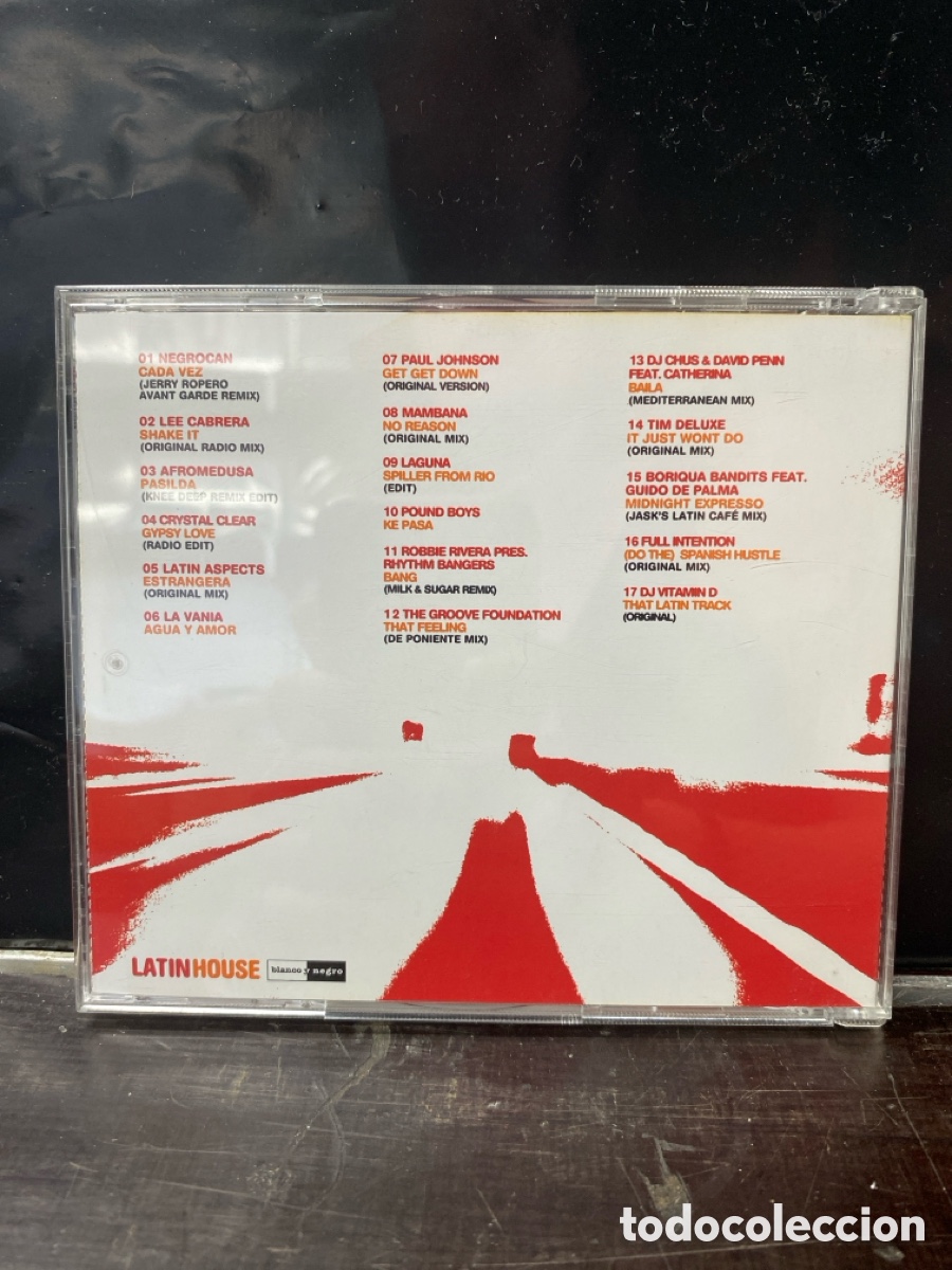 CDs de m&uacute;sica: CD LATIN HOUSE. RECOPILATORIO. - Foto 2