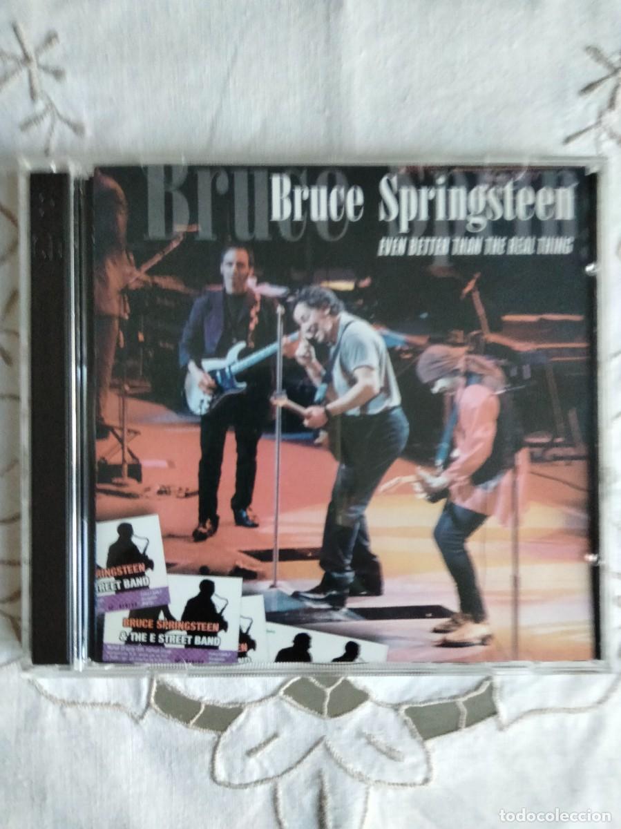 CDs de m&uacute;sica: BRUCE SPRINGSTEEN - Even better than the real thing (2 cd) - Foto 1