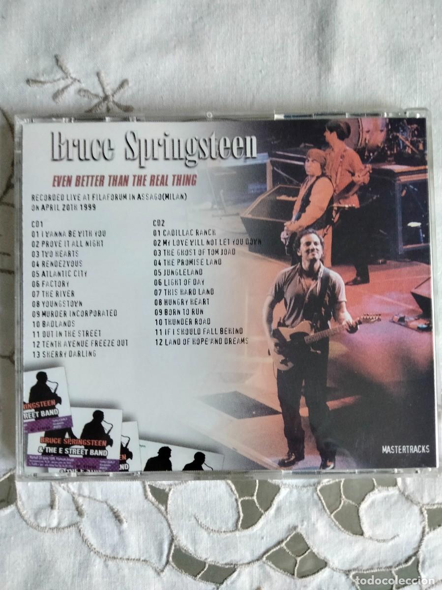 CDs de m&uacute;sica: BRUCE SPRINGSTEEN - Even better than the real thing (2 cd) - Foto 2