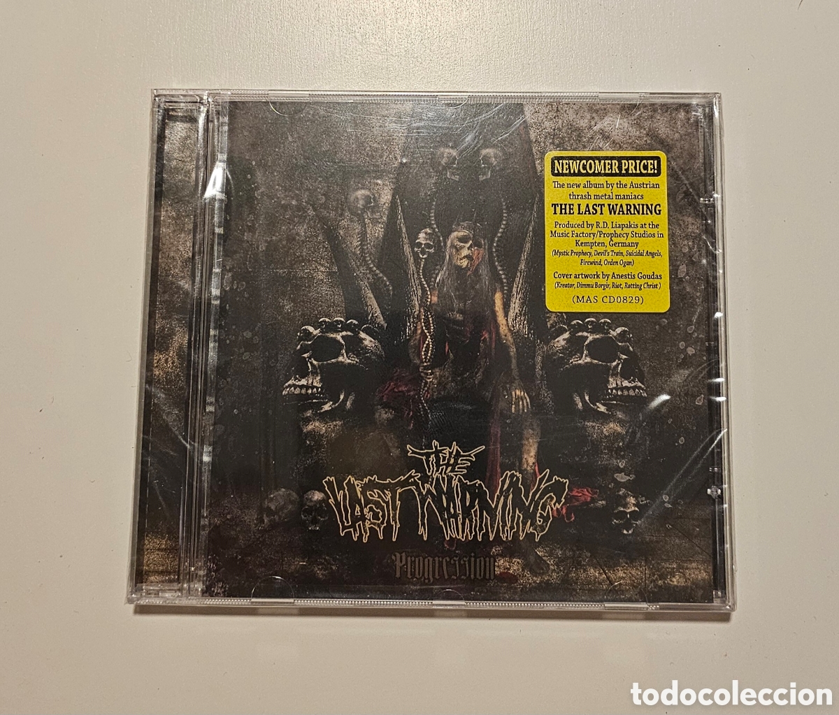 CDs de m&uacute;sica: THE LAST WARNING-PROGRESSION. - Foto 1