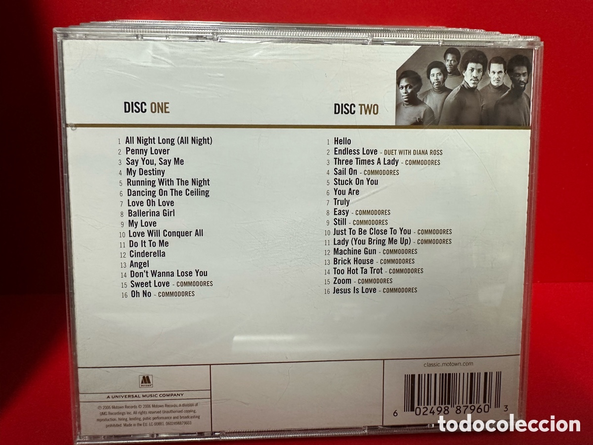 CDs de m&uacute;sica: Lionel Richie / Commodores - Gold (2xCD, Comp) - Foto 2