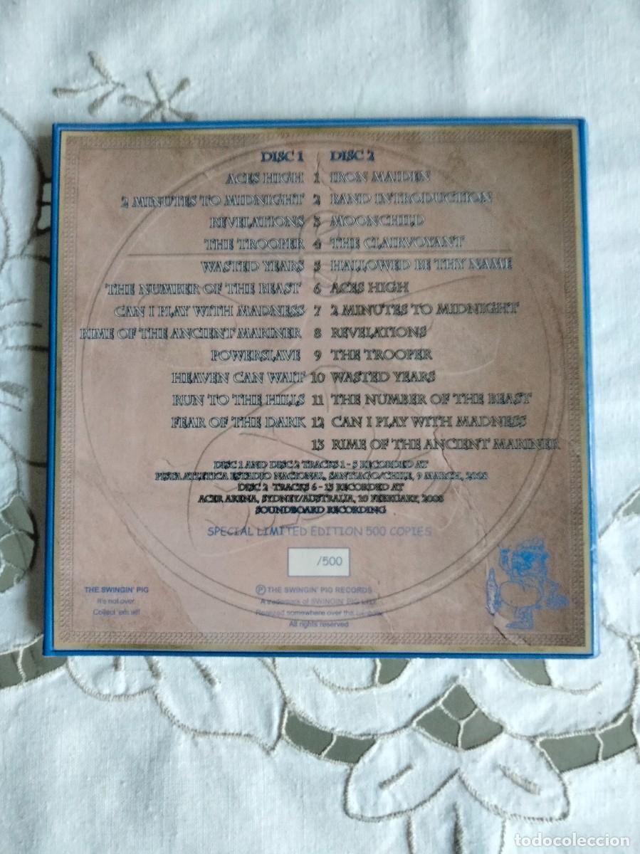 CDs de m&uacute;sica: IRON MAIDEN - The World 2008 (2 cd) - Foto 2