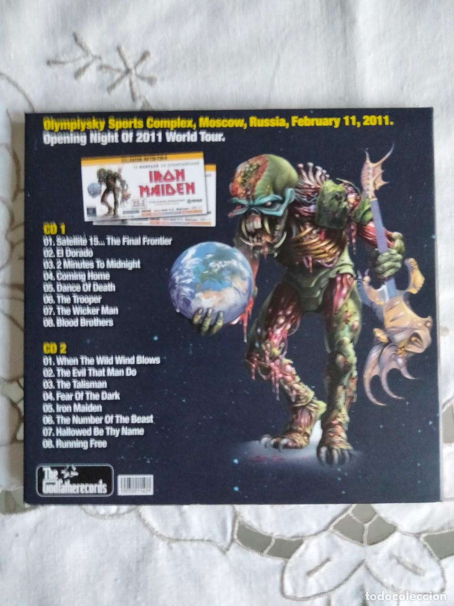 CDs de m&uacute;sica: IRON MAIDEN - Welcome to the final frontier (2 cd) - Foto 2