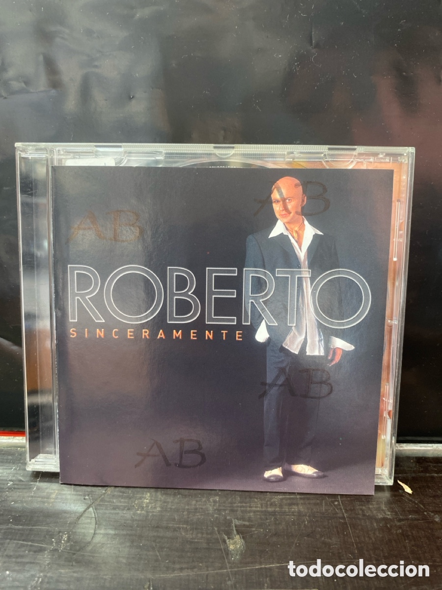 CDs de m&uacute;sica: CD ROBERTO. SINCERAMENTE - Foto 1