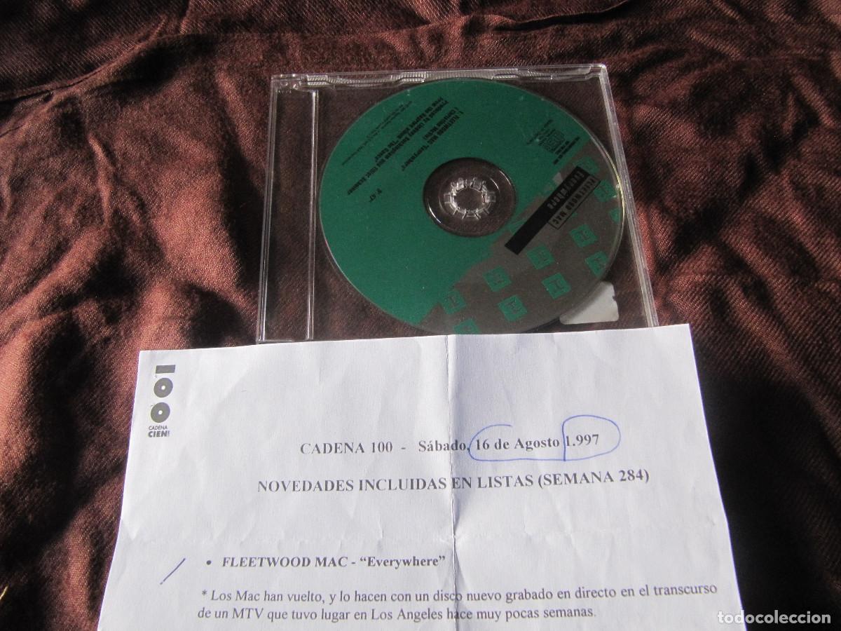 CDs de m&uacute;sica: Fleetwood Mac &ndash; Everywhere CD PROMO CADENA 100 - Foto 1